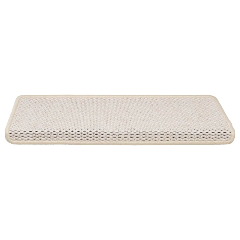 Stufenmatten Selbstklebend Sisal-Optik 30 Stk. 65x21x4cm Creme