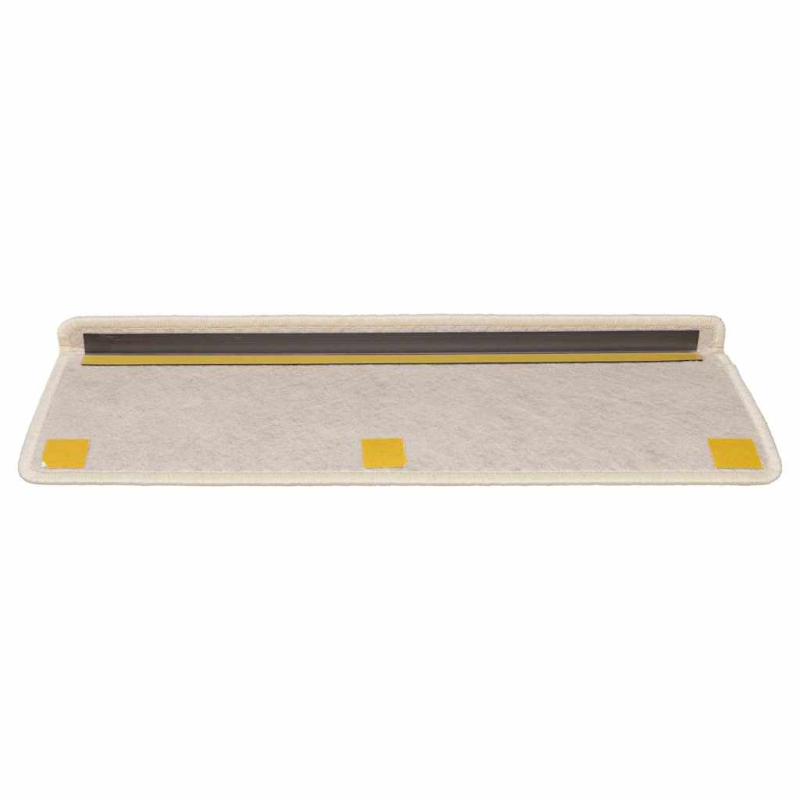Stufenmatten Selbstklebend Sisal-Optik 30 Stk. 65x21x4cm Creme
