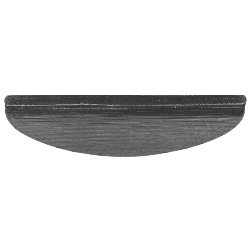 Stufenmatten Selbstklebend 20 Stk. Schwarz 65x22,5x3,5 cm