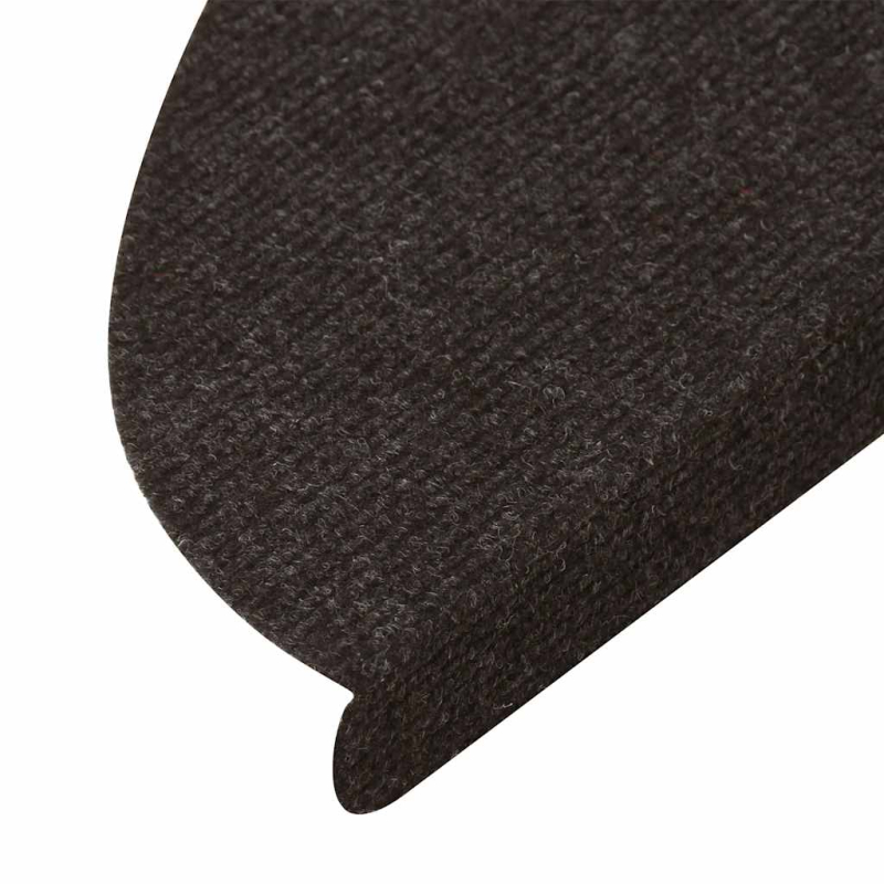 Stufenmatten Selbstklebend 20 Stk. Schwarz 65x22,5x3,5 cm