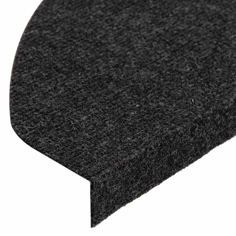 Stufenmatten Selbstklebend 30 Stk. Schwarz 65x22,5x3,5 cm