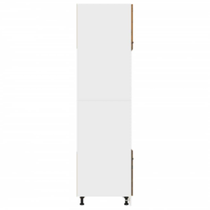 Mikrowellenumbauschrank Lyon Räuchereiche 60x57x207 cm Holzwerkstoff