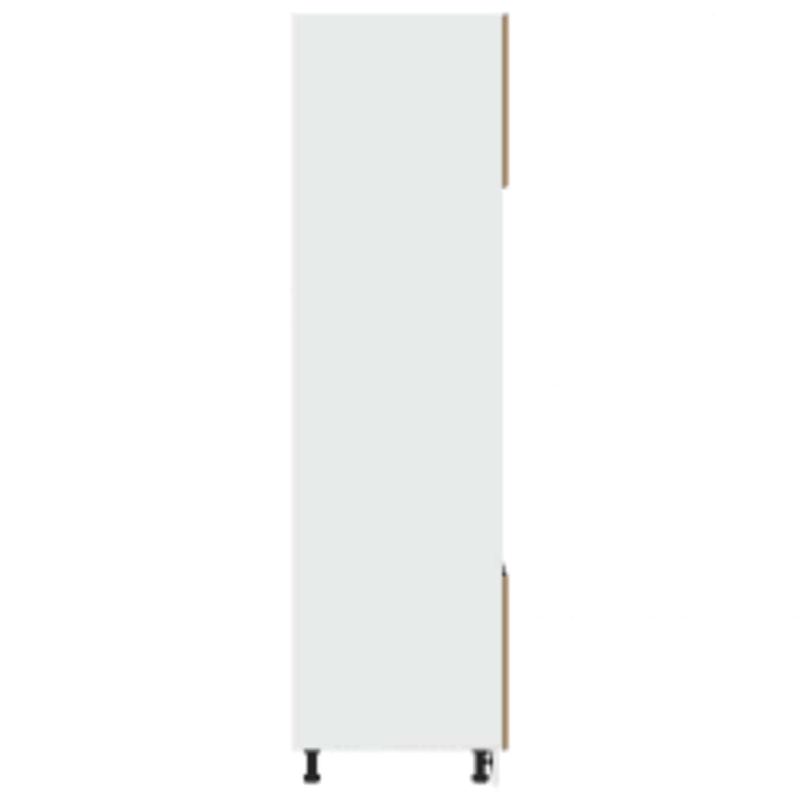Mikrowellenschrank Lyon Artisan-Eiche 60x57x207 cm Holzwerkstoff
