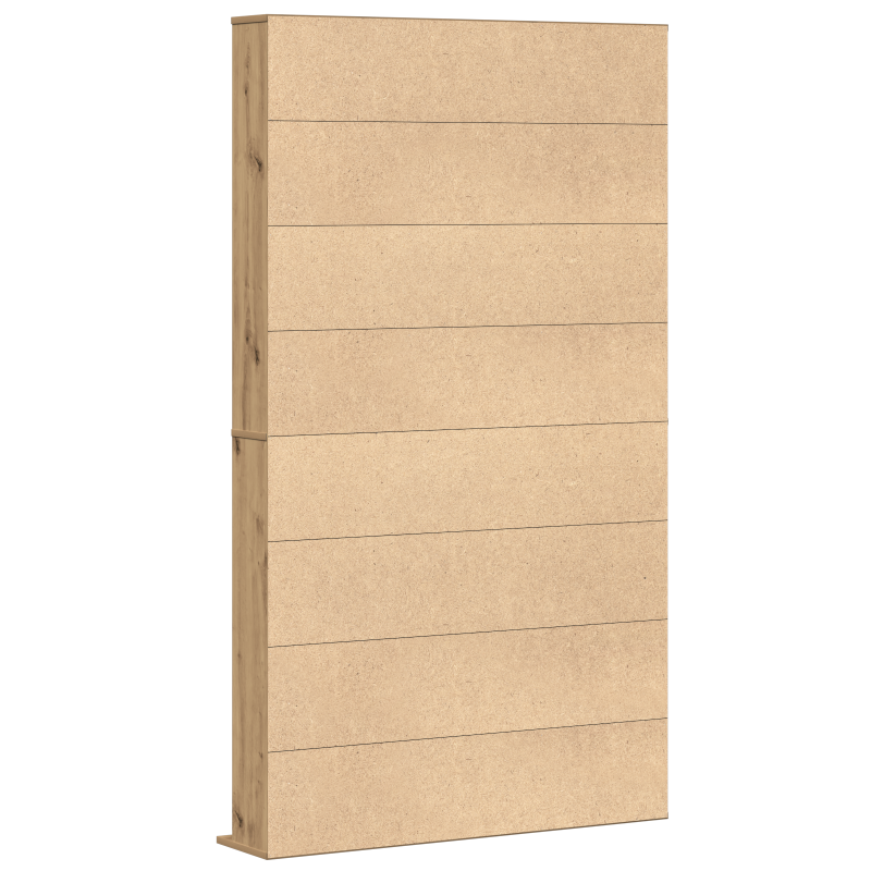 CD-Schrank in Artisan Eiche - 101x23x177.5 cm aus Holzwerkstoff
