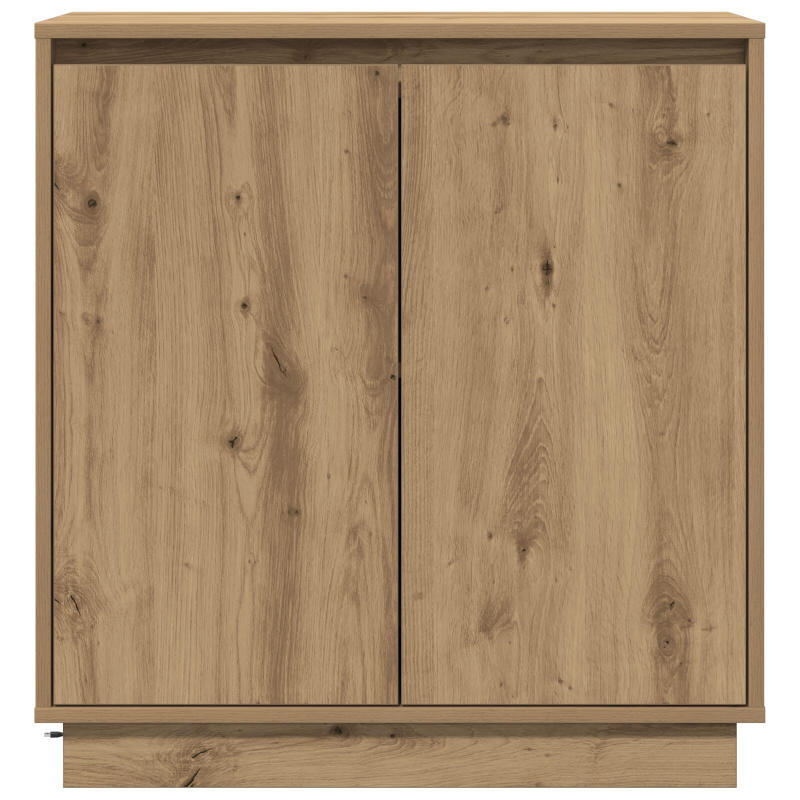 Sideboard mit LED in Artisan-Eiche, 71x34,5x75 cm aus Holzwerkstoff
