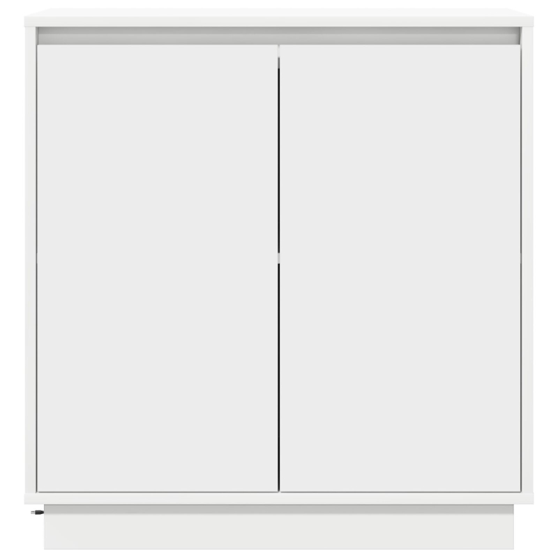 LED Sideboard in Weiß - 71x34.5x75 cm, Hergestellt aus Holzwerkstoff