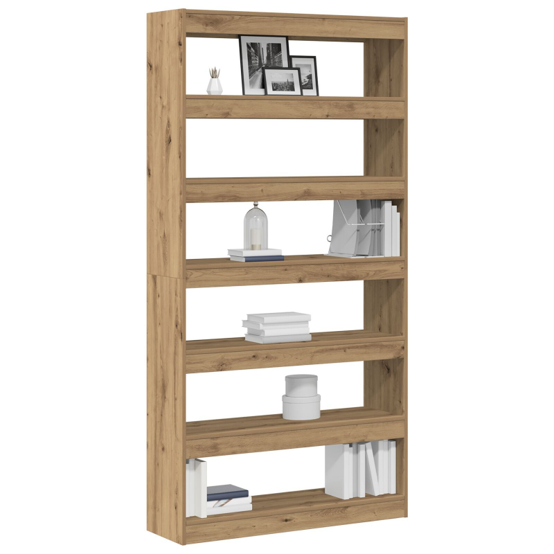 Bücherregal Artisan Eiche Massivholz 100 x 30 x 198 cm