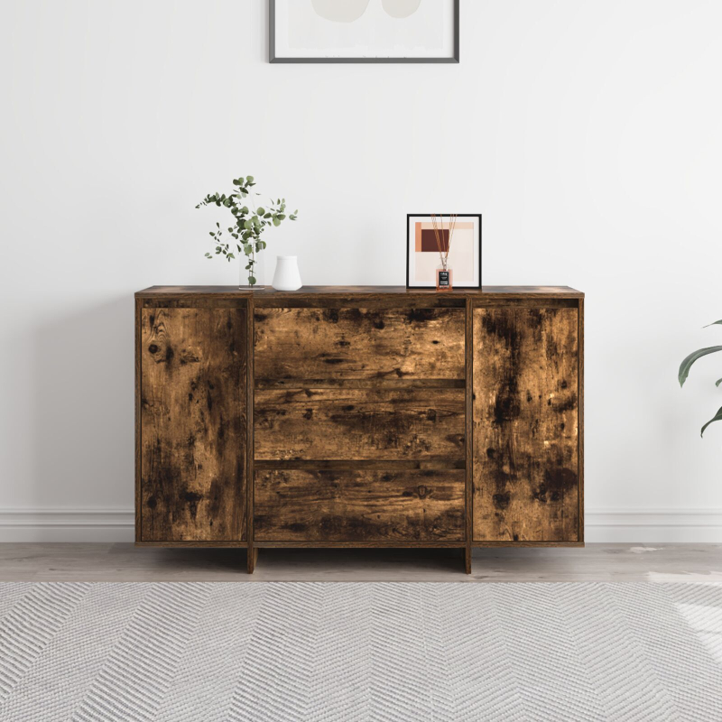 Sideboard Geräucherte Eiche 120x41x75 cm Hersteller Holzwerkstoff