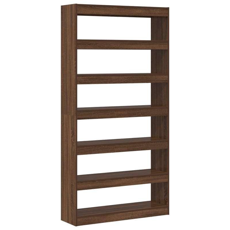 Bücherregal Braune Eiche Holzwerkstoff 100 x 30 x 198 cm