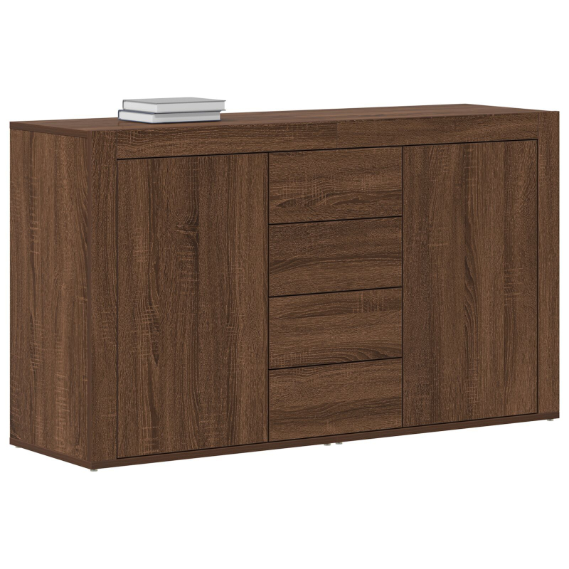 Sideboard Braune Eiche Holzwerkstoff 120 x 36 x 69 cm Sideboard