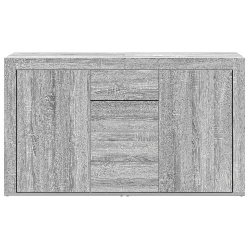 Sideboard Grau sonoma Holzwerkstoff 120 x 36 x 69 cm