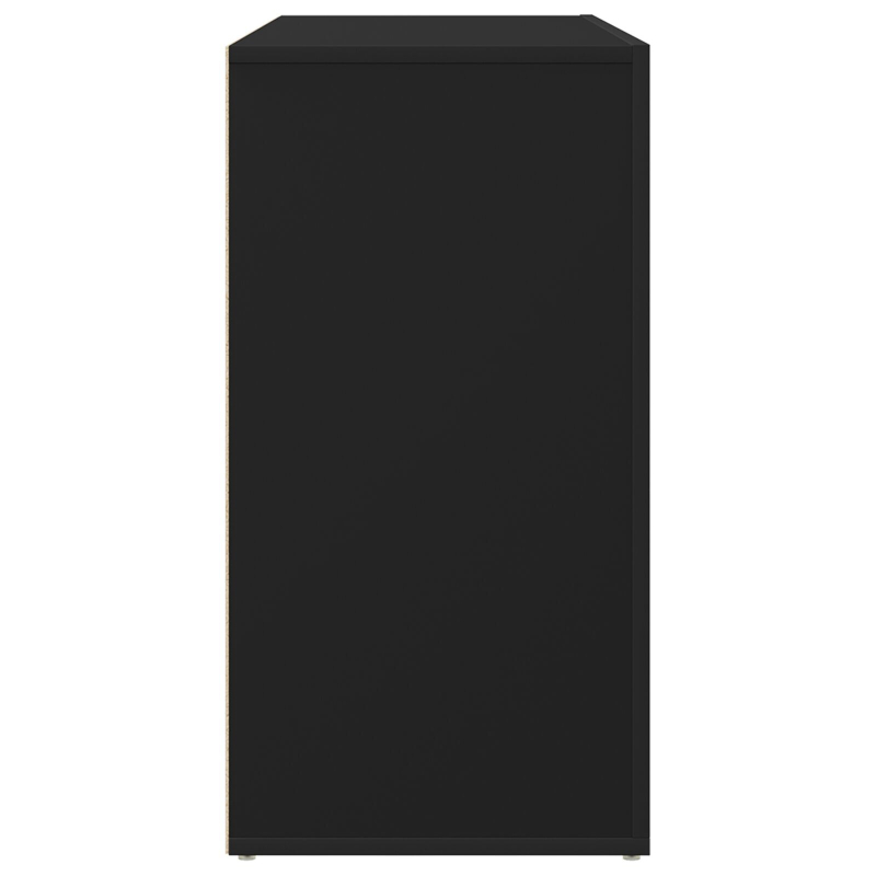 Sideboard Schwarz Holzwerkstoff 120 x 36 x 69 cm Stauraum