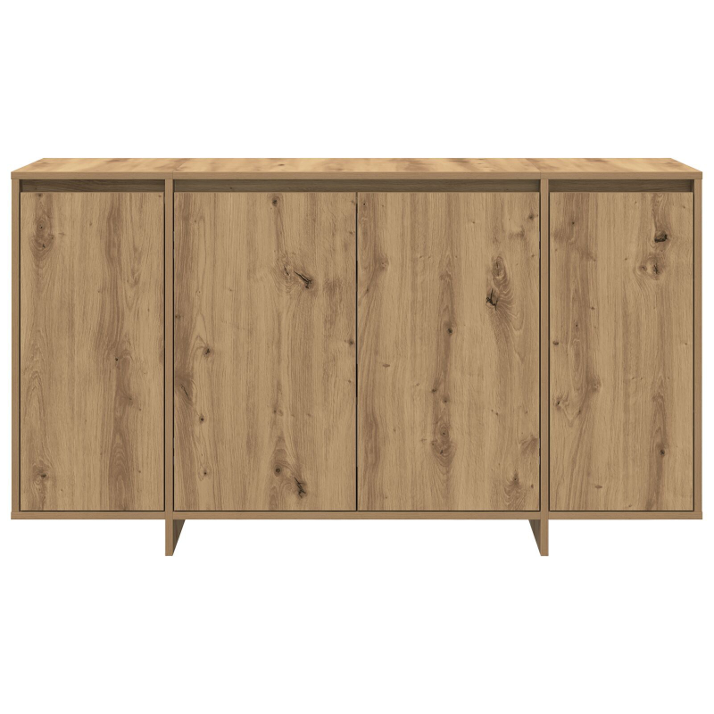 Eichen Sideboard Artisan Eiche Holzwerkstoff 135 x 41 x 75 cm