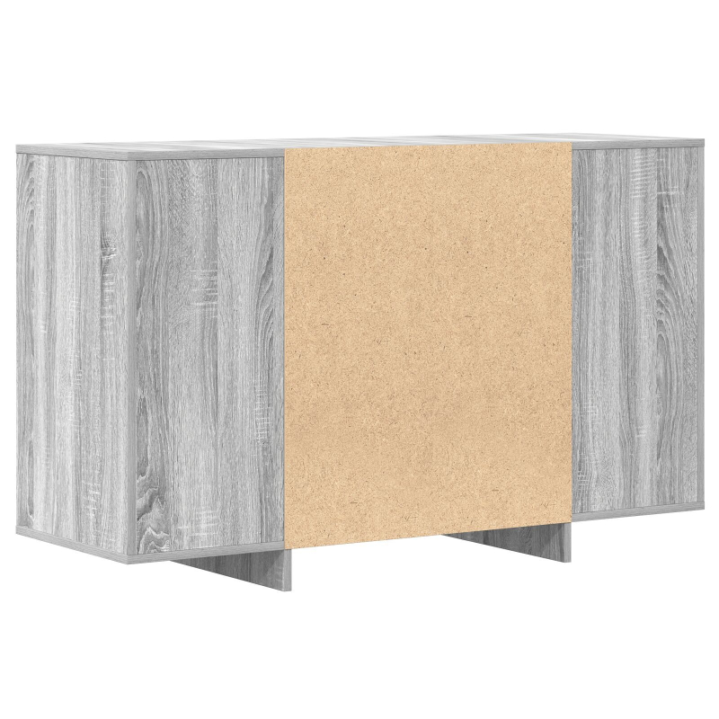 Sideboard Grau Sonoma 120x41x75 cm Holzwerkstoff