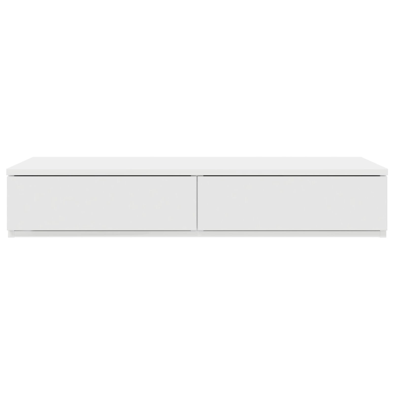Bett-Schubladen Weiß 100x36,5x16,5 cm aus Holzwerkstoff