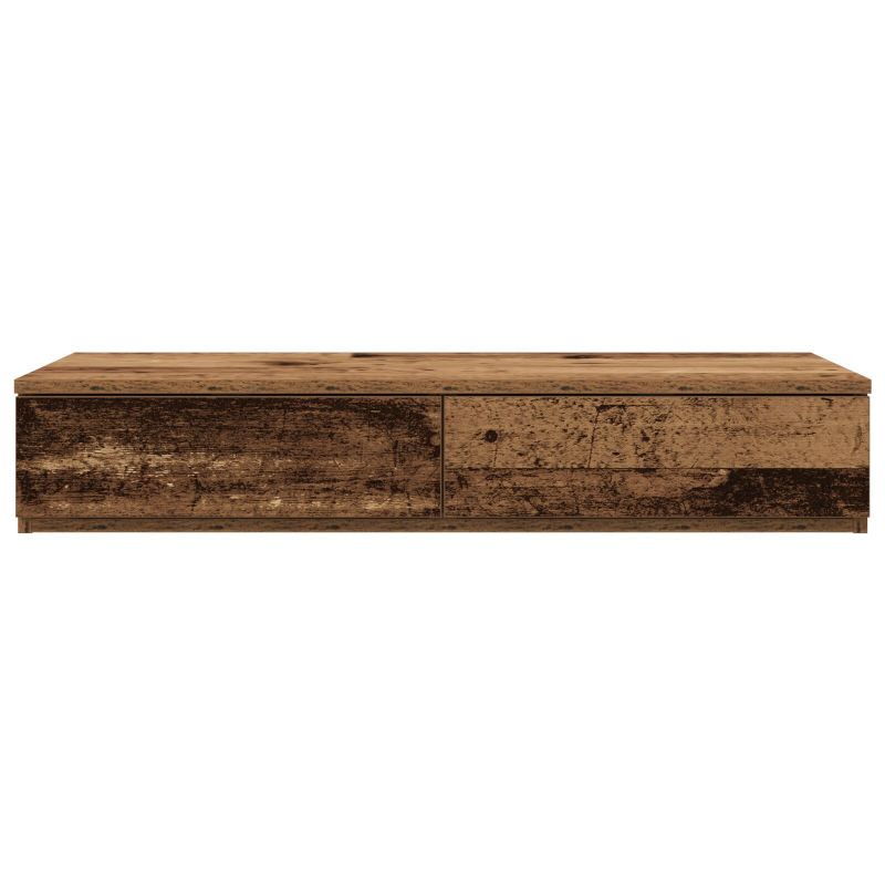 Bett-Schubladen aus Altholz 90x36,5x16,5 cm MDF