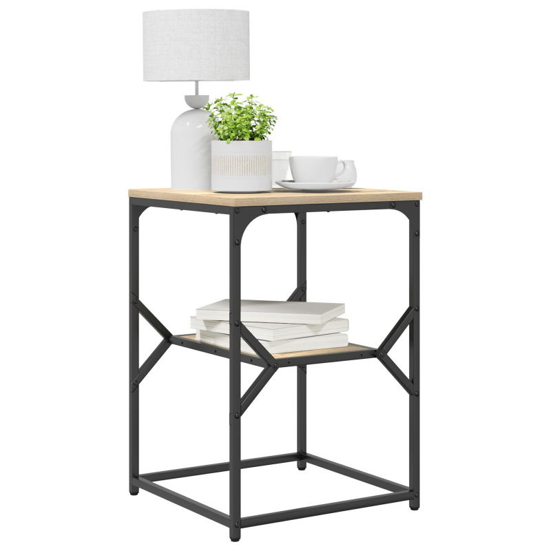 Beistelltisch Sonoma Eiche 41x40x60 cm aus Holzwerkstoff