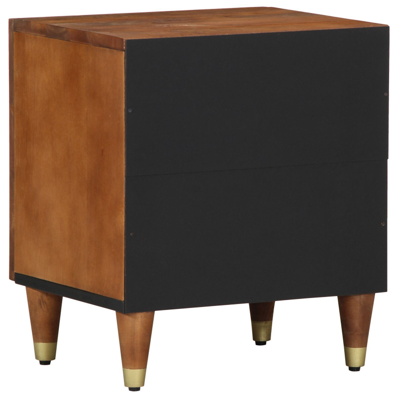 Nachttisch 40x33x46 cm Massivholz Mango
