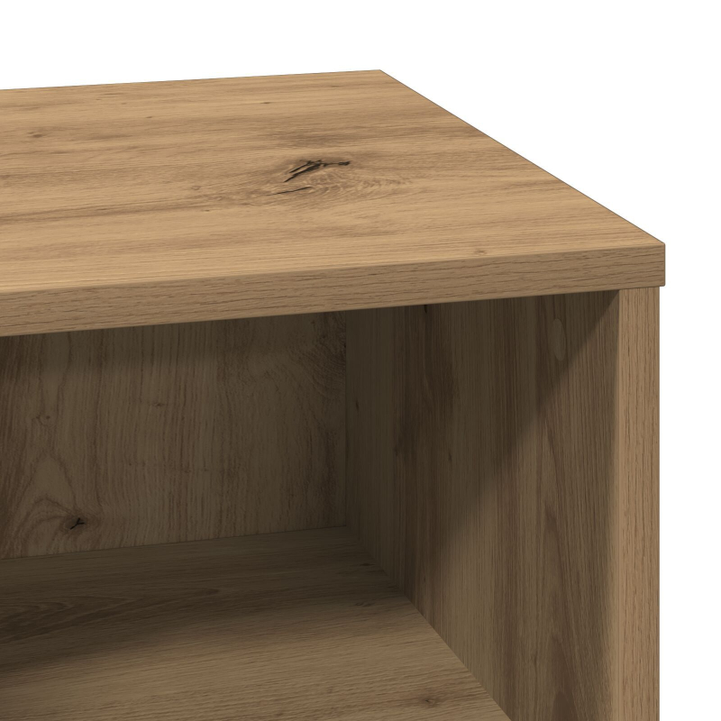 Nachttisch mit LED Artisan Eiche 50x34,5x50 cm