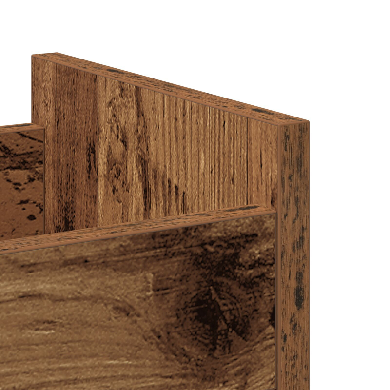 Rollschrank Alte Holz 60x22x79 cm Ingenieur Holz