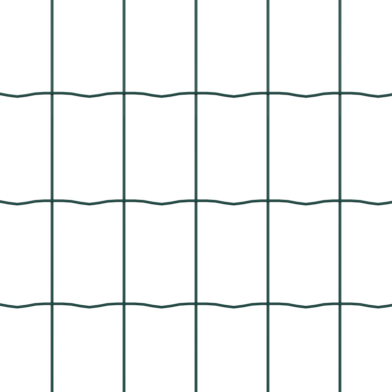 Gartenzaun-Set Set mit 2 Grün Polyethylen 25 x 1,2 m Langlebig