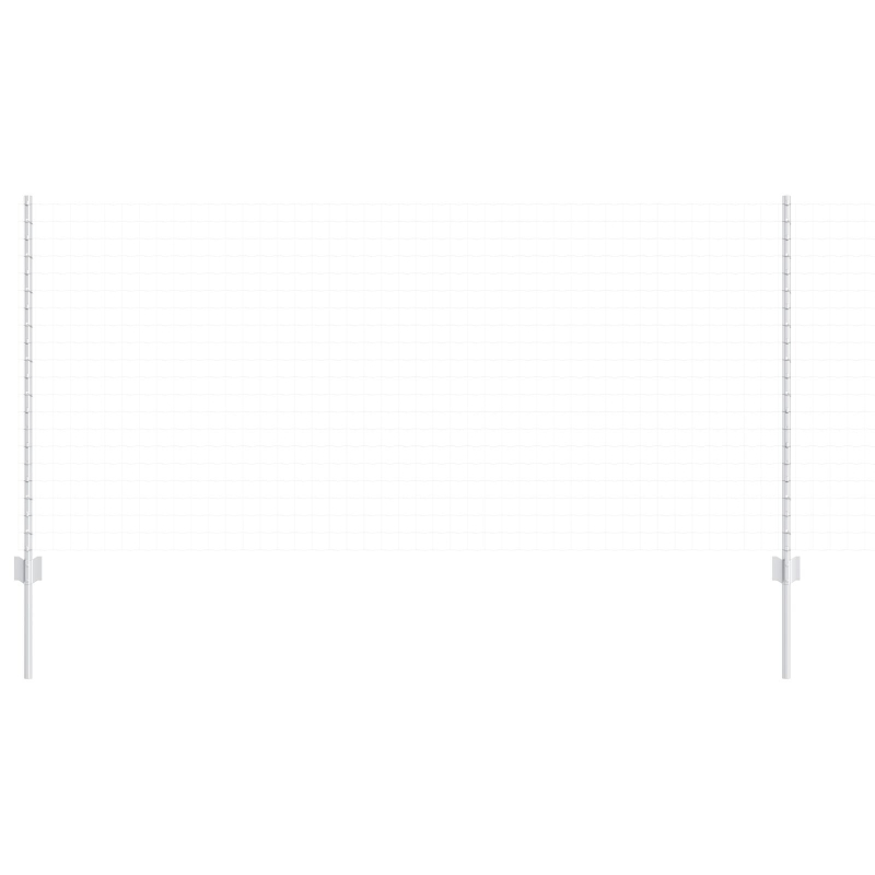 Zaunpfosten 10 pcs U-Channel 120 cm Verzinkter Stahl