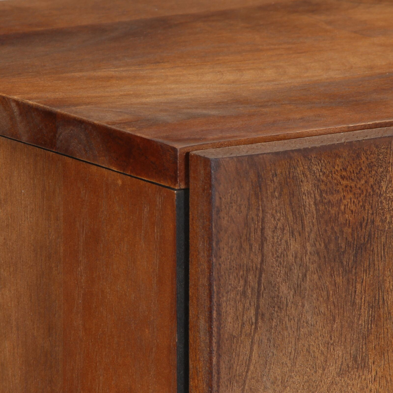 Highboard 60x33x100 cm Massivholz Mango