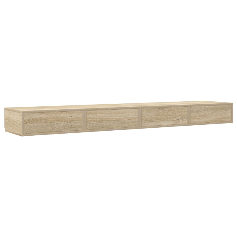 Bett mit Schubladen Sonoma Eiche 180x36,5x16,5 cm aus Holzwerkstoff
