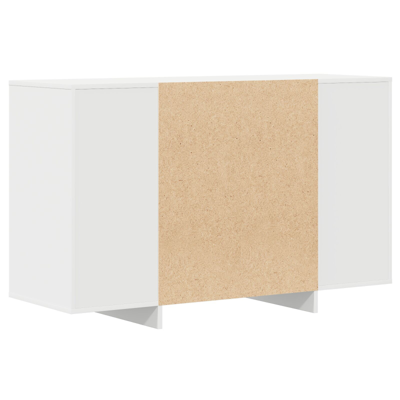 Sideboard Weiß 120x41x75 cm Holzwerkstoff
