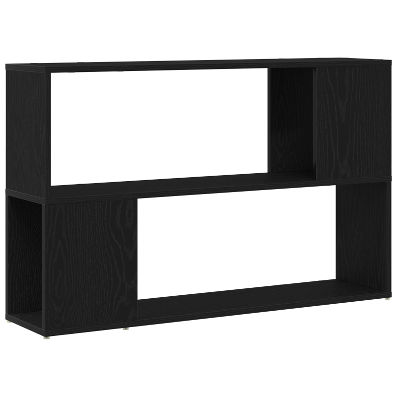 Bücherregal Schwarz Eiche 100x24x63 cm aus Holzwerkstoff