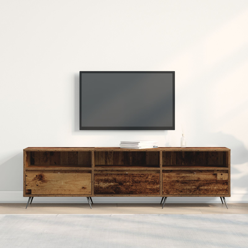 TV Schrank Altholz 150x30x44,5 cm Mehrschichtholz