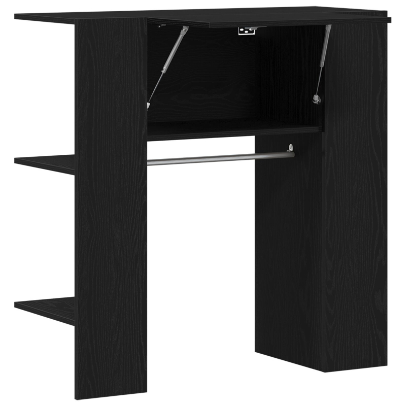 Flurenschrank Schwarz Eiche 97,5x37x99 cm Holzwerkstoff