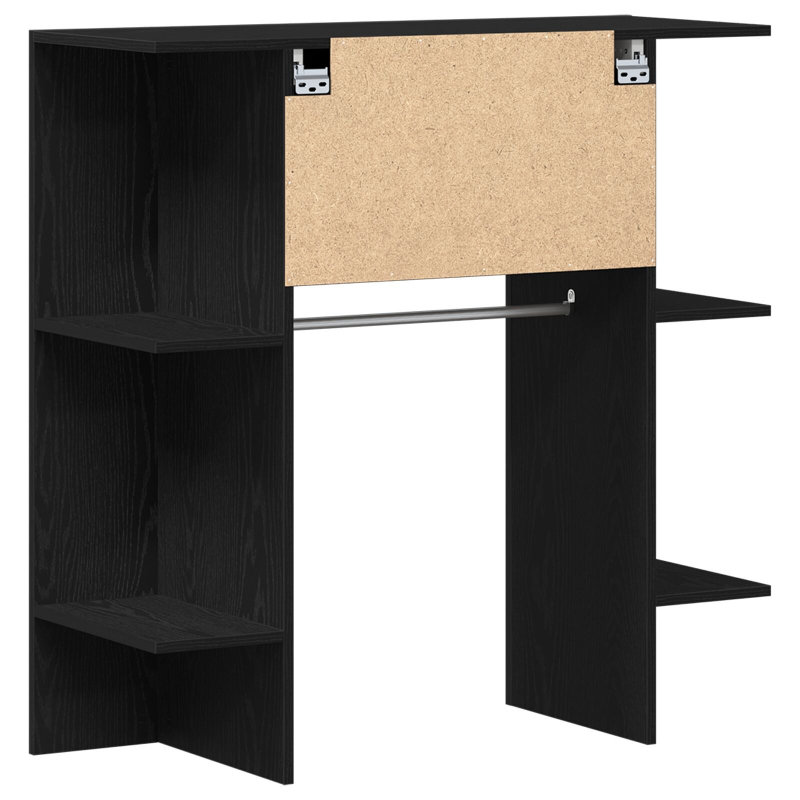 Flurenschrank Schwarz Eiche 97,5x37x99 cm Holzwerkstoff
