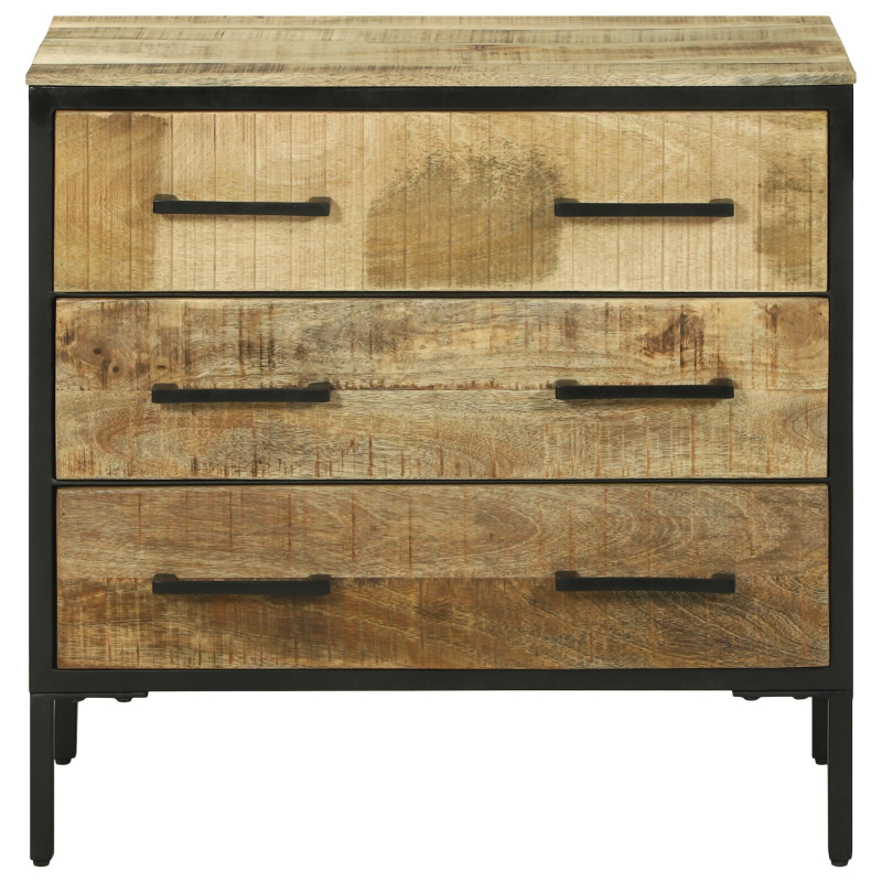 Sideboard 70x35x70 cm Massivholz Mango