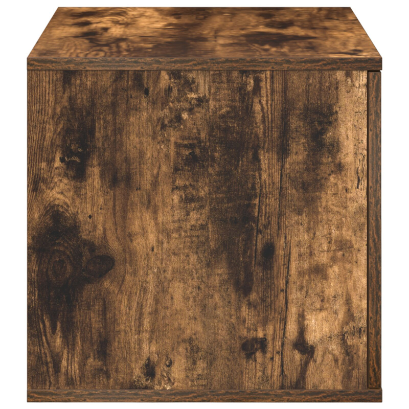 Aufbewahrungsschrank, Geräucherte Eiche, 118x41x40 cm, Hergestellt aus Holz