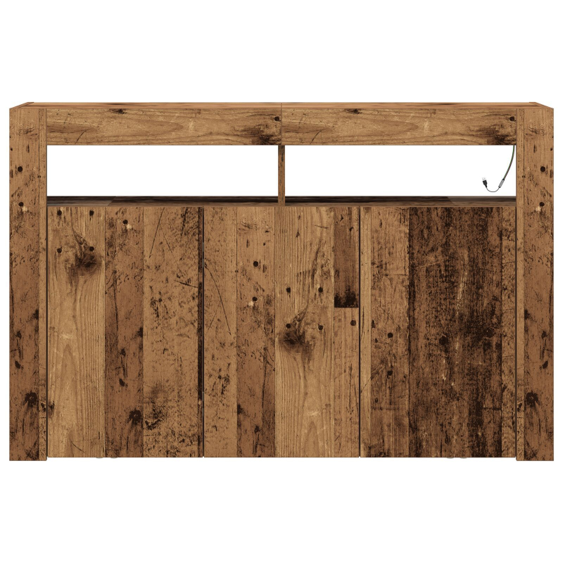 Sideboard Alte Holzoptik Holzwerkstoff 116 x 30 x 75 cm Sideboard
