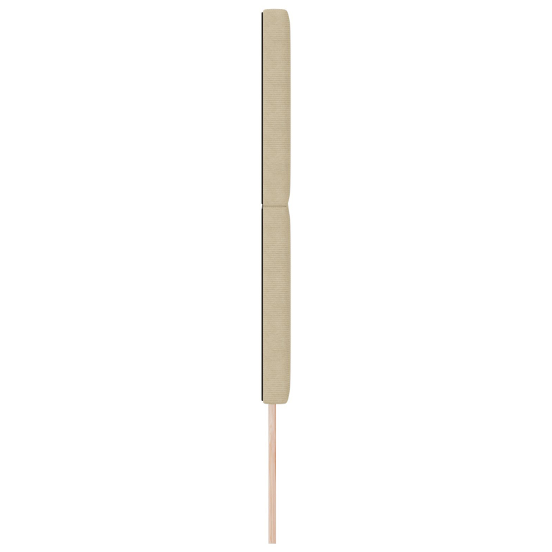 Kopfteil Einfaches Design Lichtgrün Grau 160 cm Cord-Stoff