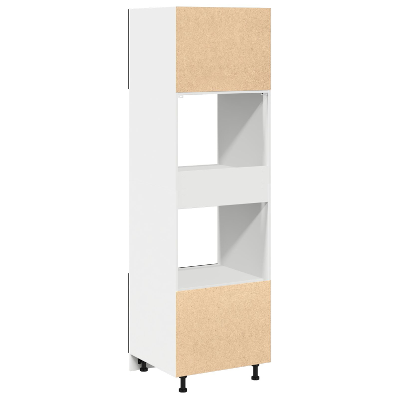 Küchenschrank Schwarze Eiche Verleimtes Holz 60 x 57 x 207 cm
