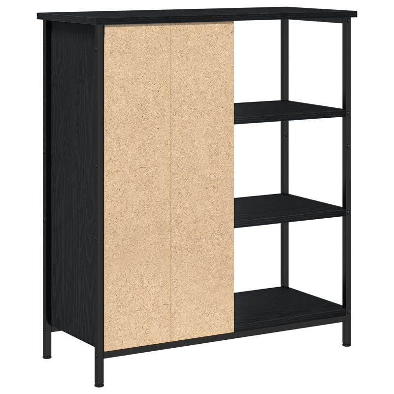 Sideboard Schwarze Eiche 70x30x80 cm Holzwerkstoff