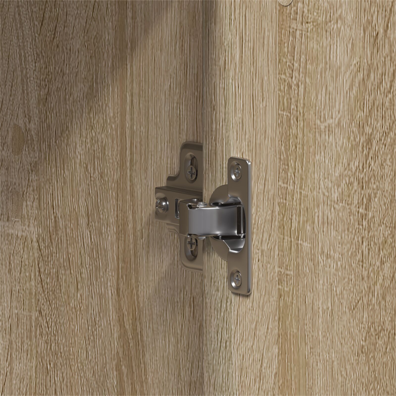 Kleiderschrank Sonoma Eiche 55x25x189 cm Möbelholz