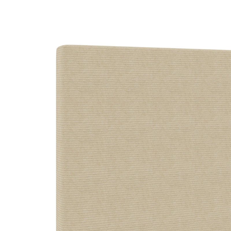 Kopfteil Einfaches Design Lichtgrün Grau 160 cm Cord-Stoff