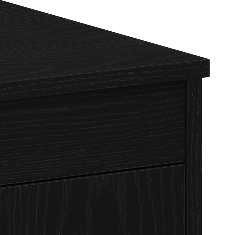 Schreibtisch Schwarz Eiche 100x50x76 cm Holzwerkstoff