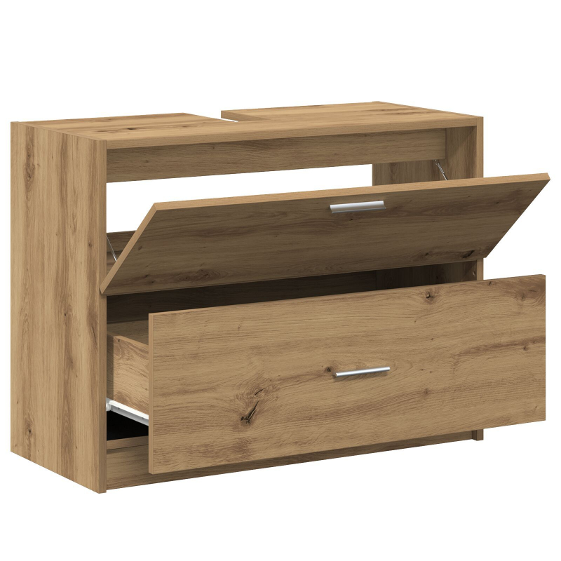 Waschkabine Artisan Eiche 78x37x59 cm Ingenieurholz