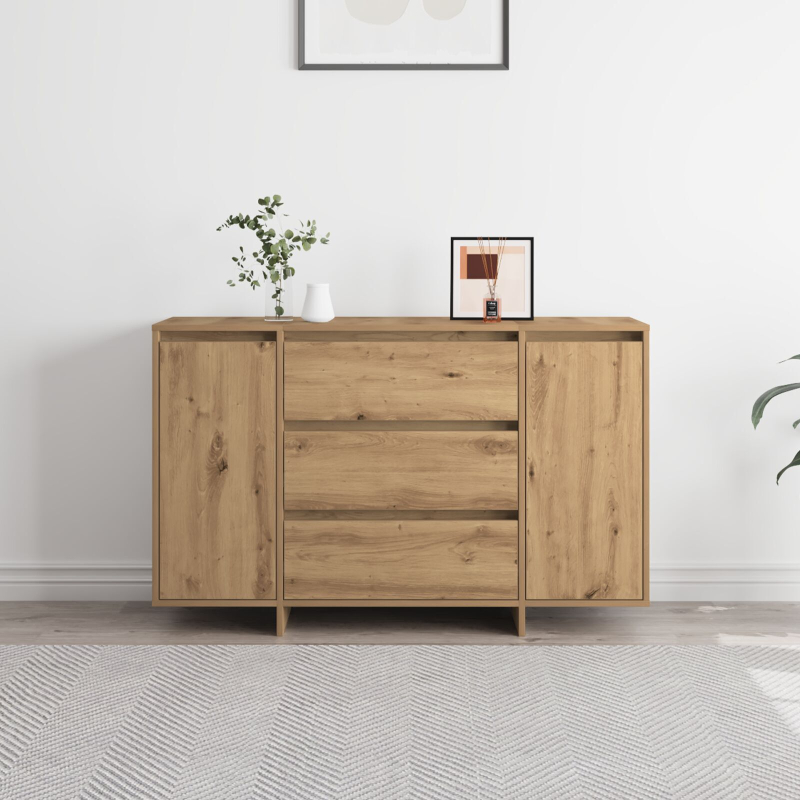 Sideboard Artisan Eiche 120x41x75 cm Ingenieurholz