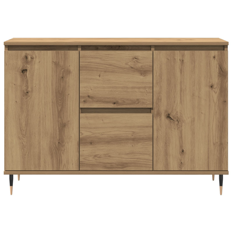 Sideboard mit Türen & Schubladen Artisan Eiche 101,5x35x70 cm