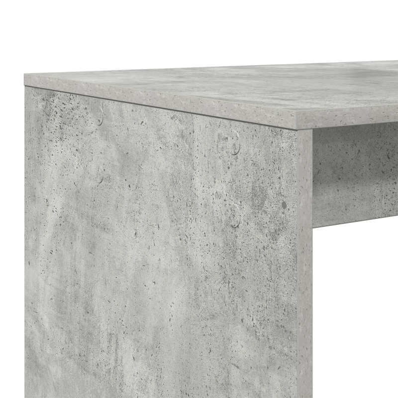 Schreibtisch Beton Grau Holzwerkstoff mit Betonoberfläche Mittel