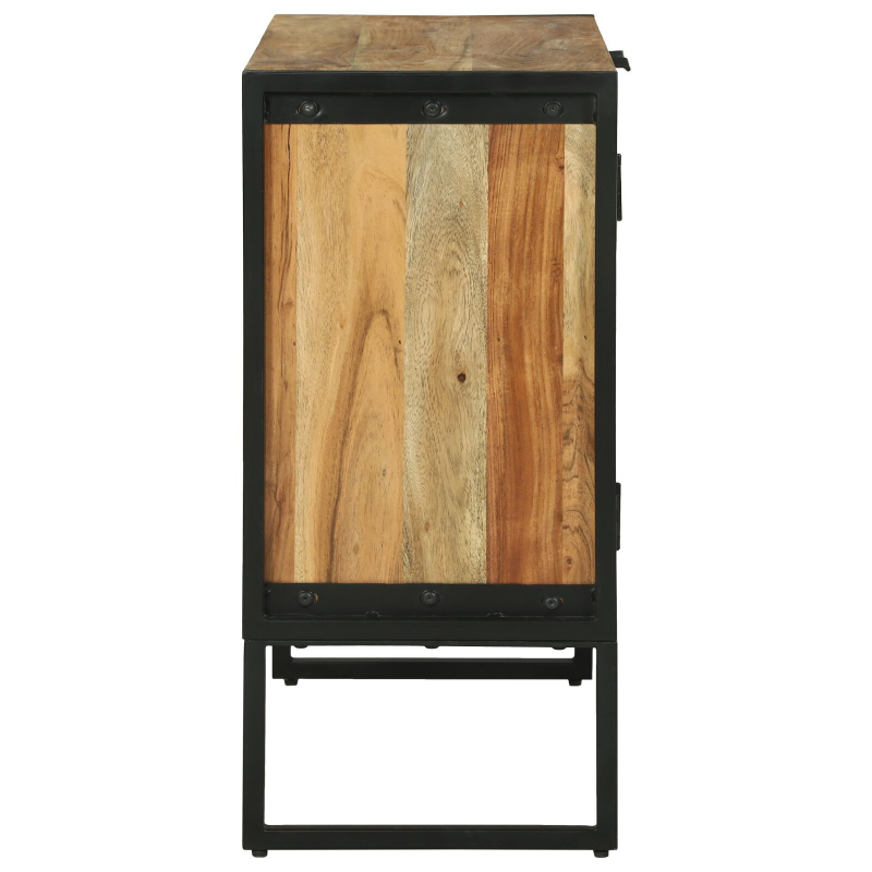 Sideboard 70x35x75 cm Massivholz Akazie
