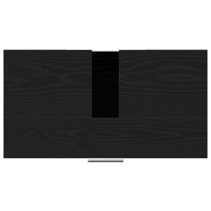 Badezimmer Schrank Schwarz Eiche 60x32x54 cm Ingenieuholz