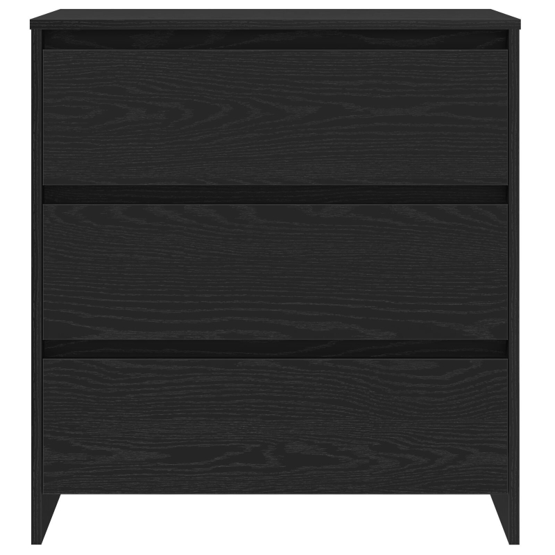 2-teilige Sideboards aus schwarzem Holzwerkstoff