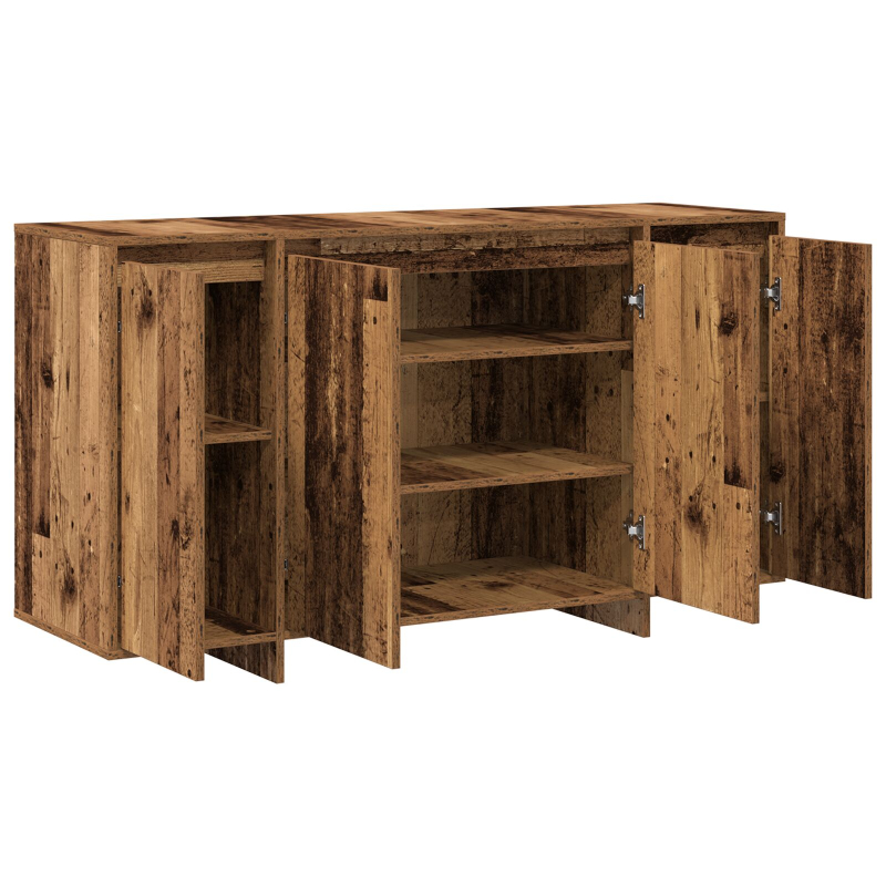 Altholz Sideboard Altes Holz Massivholz Altholz 135 x 41 x 75 cm